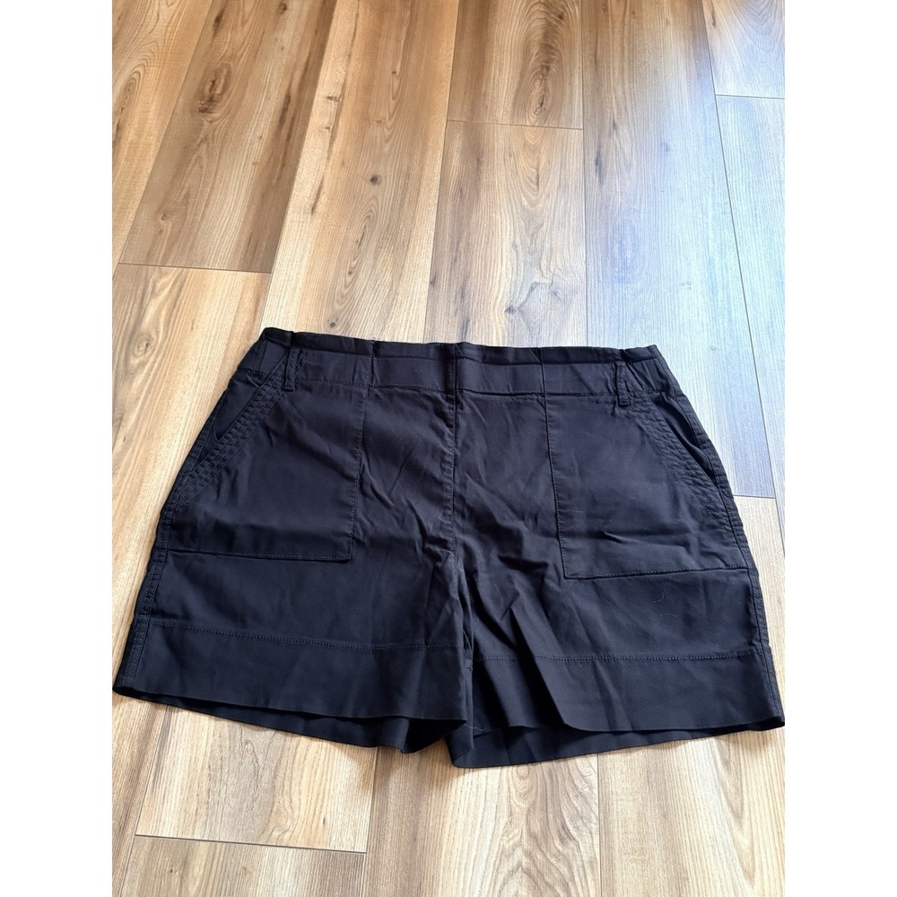 Versona Dress Shorts‎ Stretch Women's 16 Pockets Elastic Waist Chino